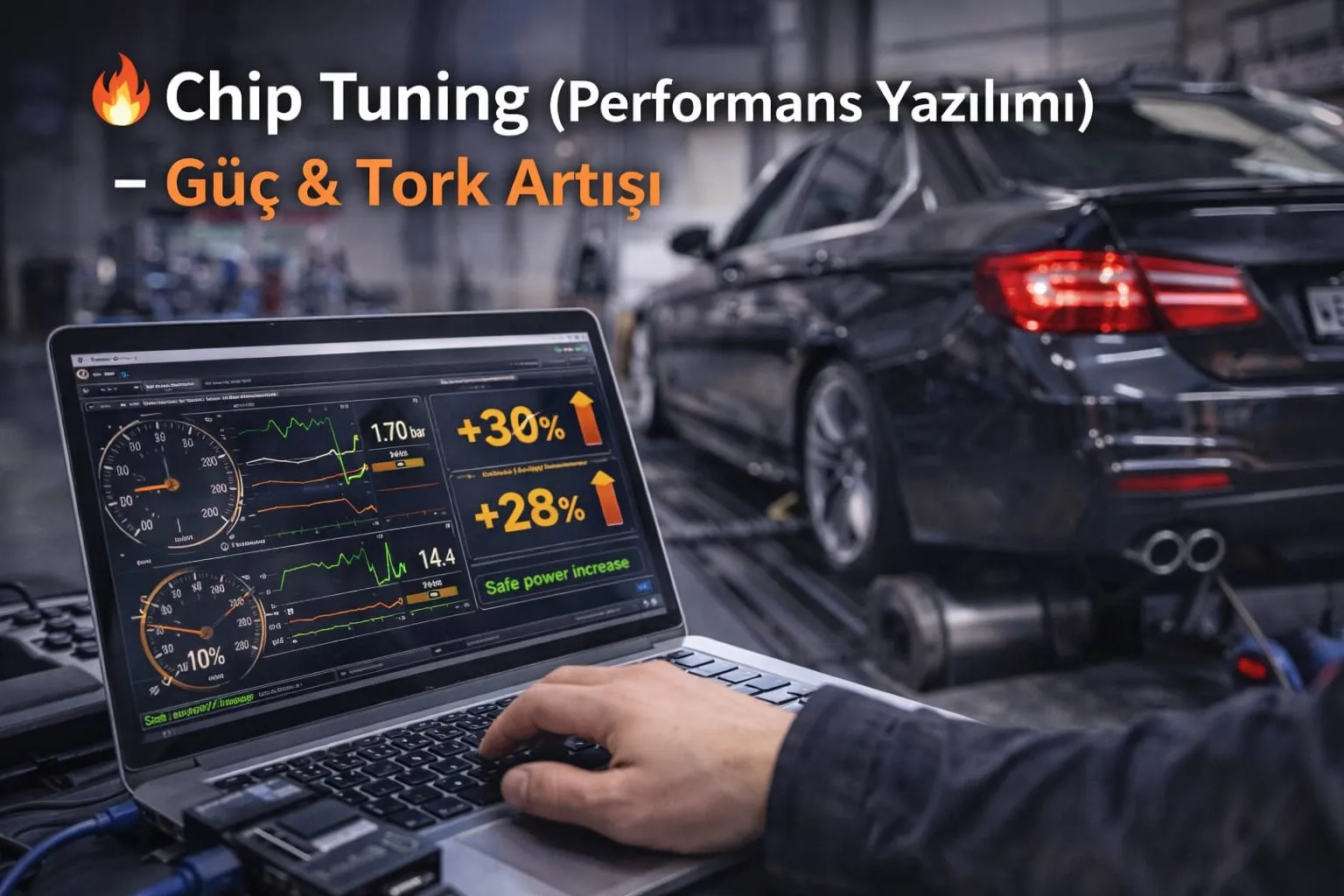 Chip Tuning (Performans Yazılımı) – Güç & Tork Artışı